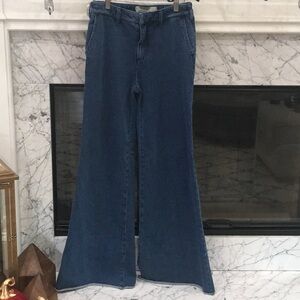 Anthropologie Wide leg jeans!! Sz 26